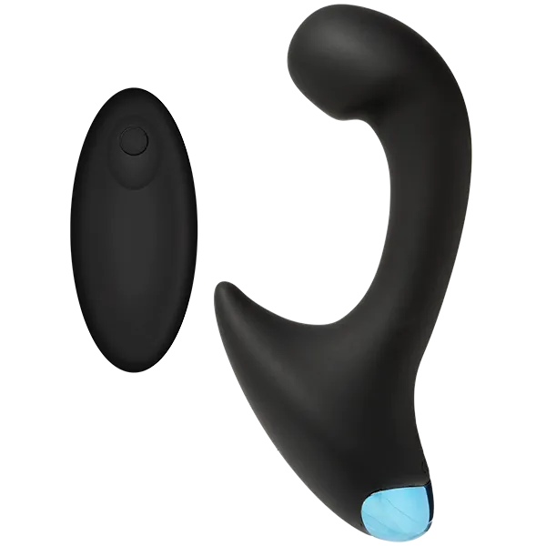 Anal Doc Johnson Optimale Vibrating P Curve Black Rechargeable Prostate Massager