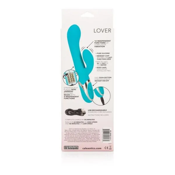 Enchanted Vibrators Enchanted Lover Blue Rabbit Vibrator Enchanted Vibrators Enchanted Lover Blue Rabbit Vibrator