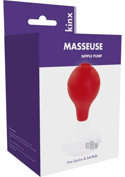Kinx Couples Masseuse Nipple Pump Kit Kinx Kinx Couples Masseuse Nipple Pump Kit Kinx