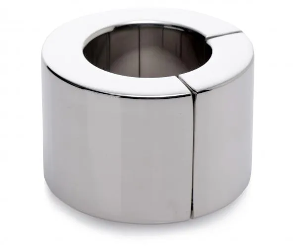 Master Series Male Sex Toys Magnetic Stainless Steel Ball Stretcher 40mm Master Series Male Sex Toys Magnetic Stainless Steel Ball Stretcher 40mm