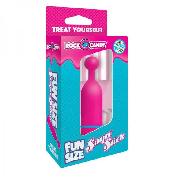 Rock Candy Vibrators Fun Size Suga Stick Pink