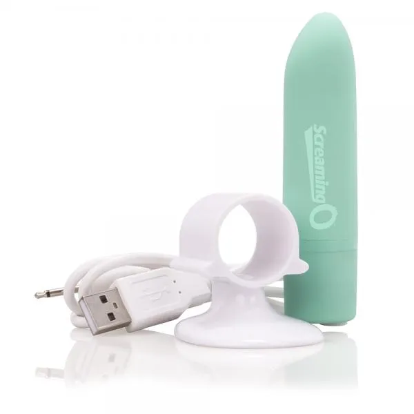 Screaming O Female Sex Toys Screaming O Charged Positive Vibrator Kiwi Green Screaming O Female Sex Toys Screaming O Charged Positive Vibrator Kiwi Green