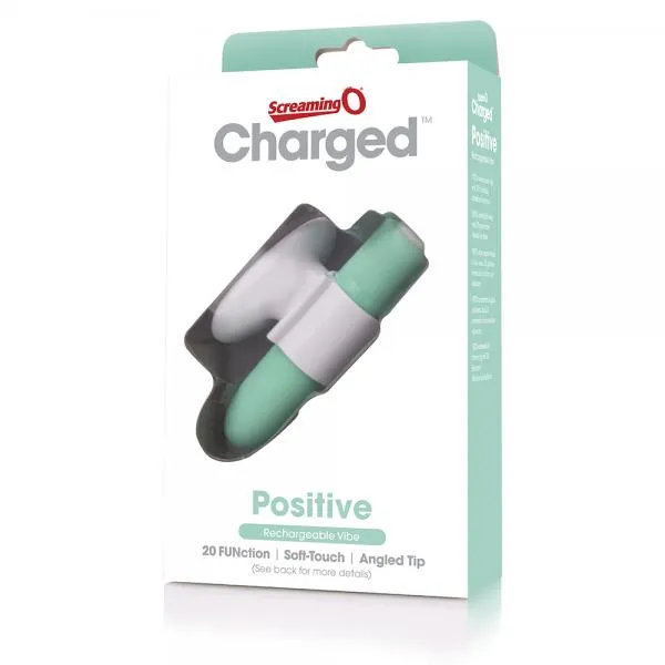 Screaming O Female Sex Toys Screaming O Charged Positive Vibrator Kiwi Green