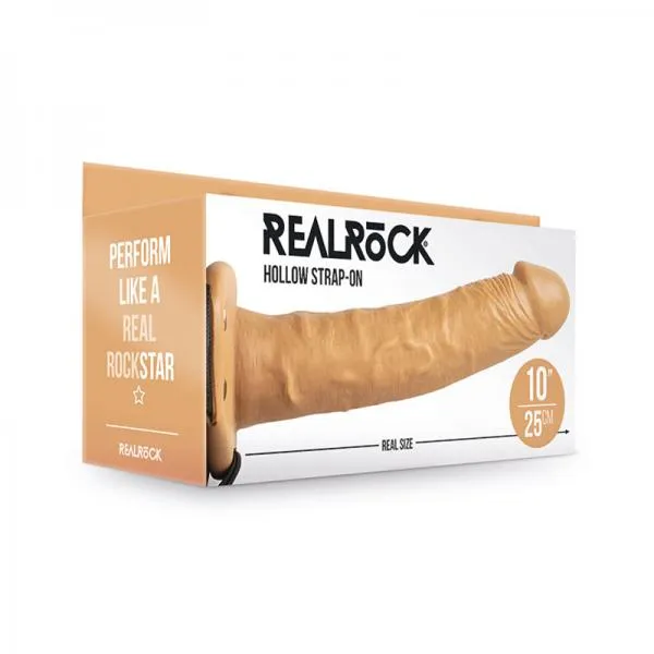 Seductucom Female Sex Toys Realrock Hollow Strap On Without Balls 10 In Caramel Seductucom Female Sex Toys Realrock Hollow Strap On Without Balls 10 In Caramel