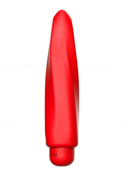Shots Toys Female Sex Toys Luminous ABS Bullet With Silicone Sleeve 10Speeds Myra Red