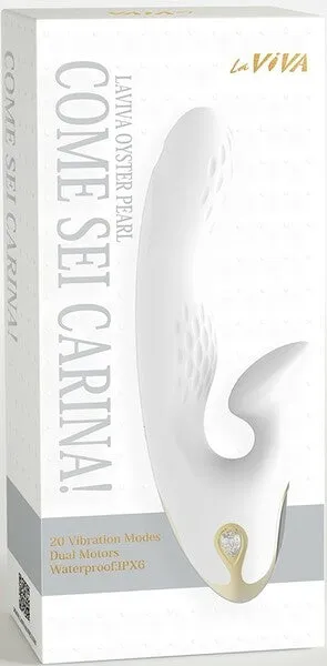 Vibrators Chisa Novelties LaViva Come Sei Carina White