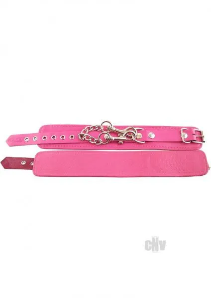 Vibrators Rouge Garments Rouge Plain Ankle Cuffs Pink