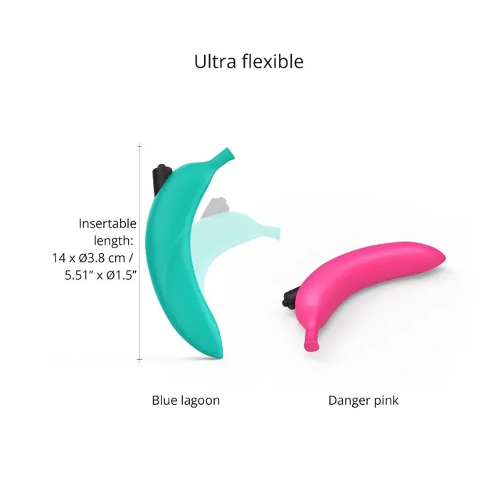 Love To Love Vibrators Love To Love Oh Oui Banana Vibrator Blue Lagoon