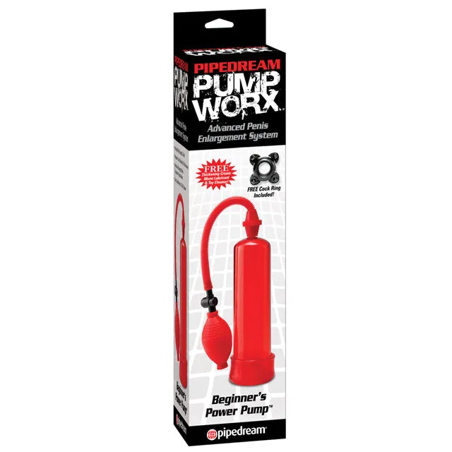 Male Sex Toys Pipedream Products Pipedream Pump Worx Beginners Power Pump Red Male Sex Toys Pipedream Products Pipedream Pump Worx Beginners Power Pump Red