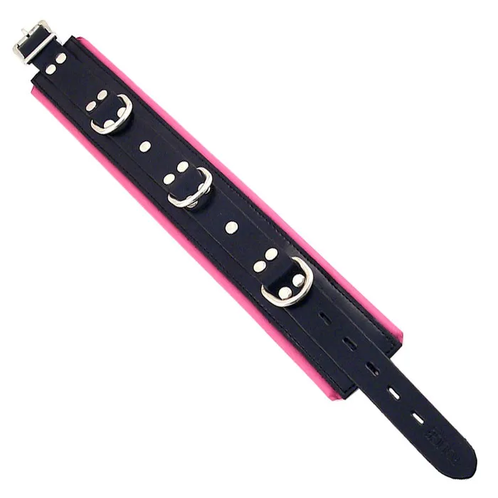 Black Pink Padded Collar Rouge Garments Vibrators