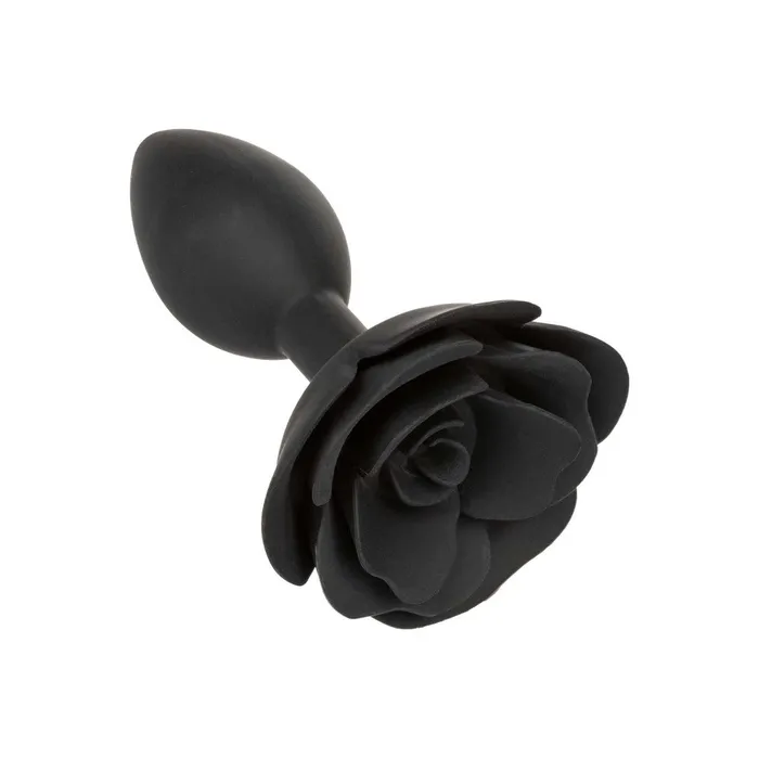 California Exotic Novelties Anal Silicone butt plug rose Calexotics Forbidden black