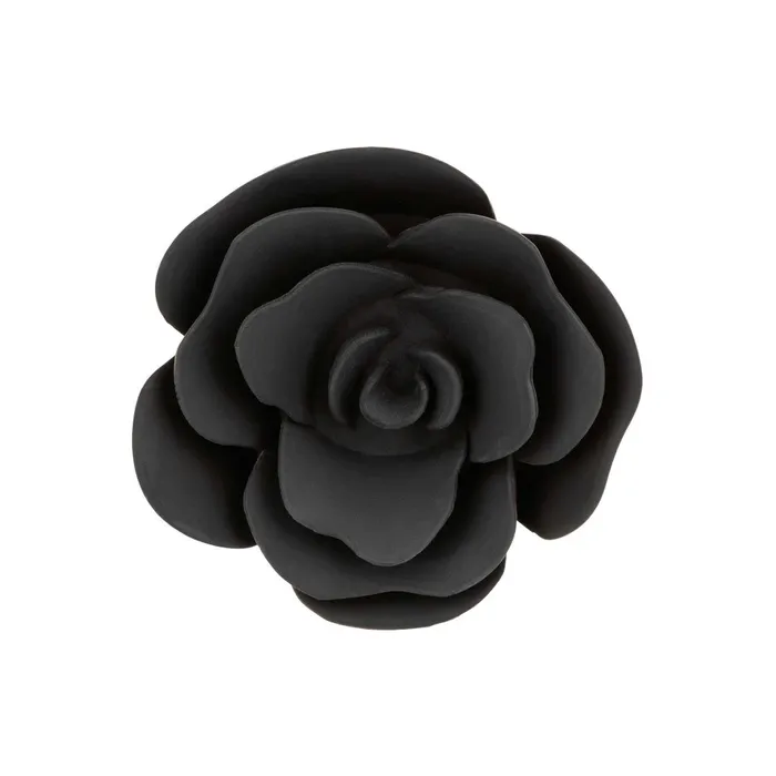 California Exotic Novelties Anal Silicone butt plug rose Calexotics Forbidden black
