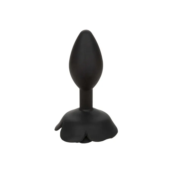 California Exotic Novelties Anal Silicone butt plug rose Calexotics Forbidden black