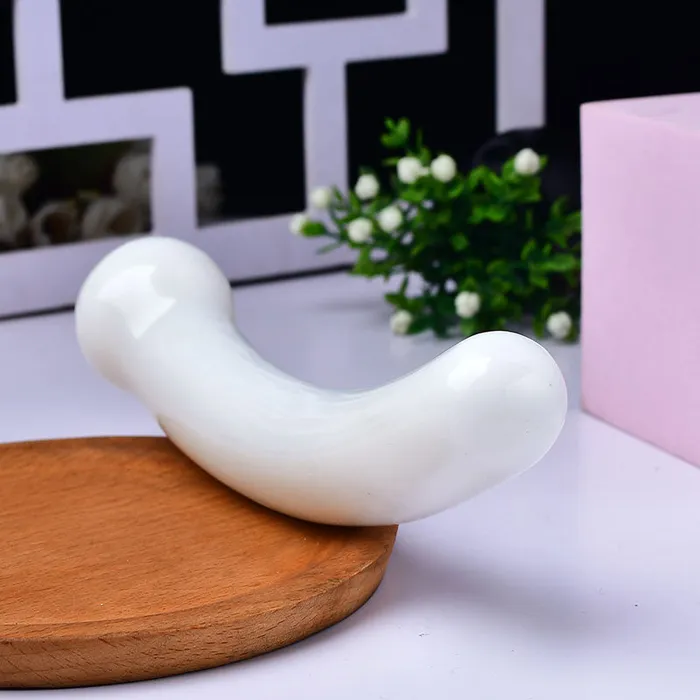 Dildos White Aventurine Dildo 