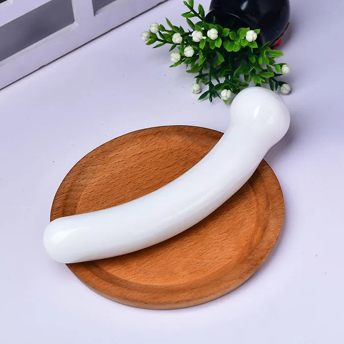 Dildos White Aventurine Dildo 