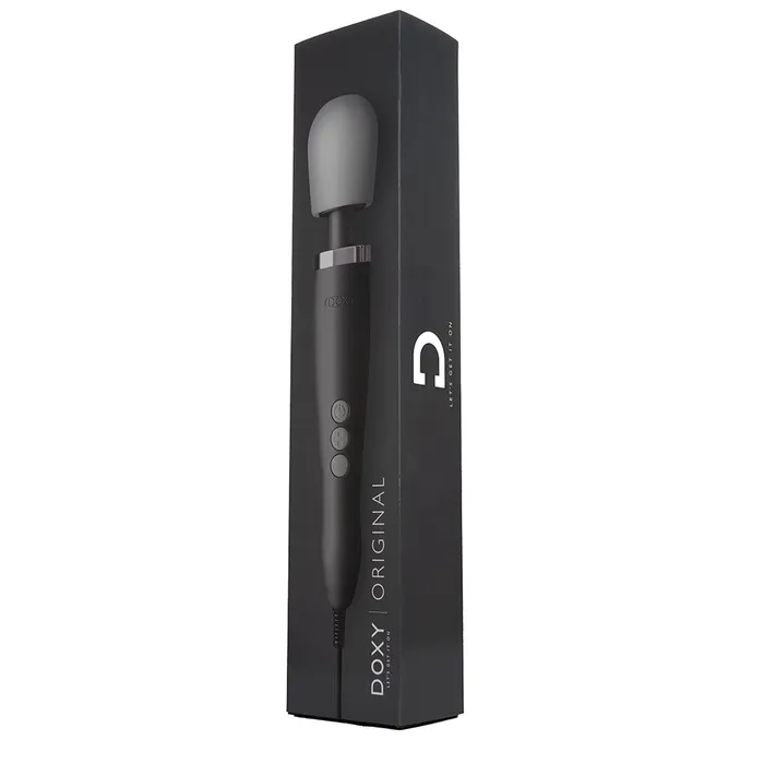 Doxy Original Wand Massager UK Plug Black Doxy Anal