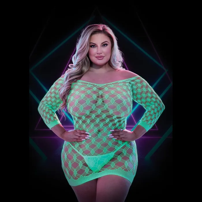 Lapdance Female Sex Toys Lapdance Glow In The Dark Mini Dress 1 Q