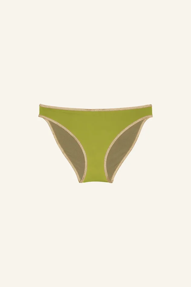 Male Sex Toys MyMarini Bikini Slip Pants Shine AppleLeaves L XL Le Pop Lingerie