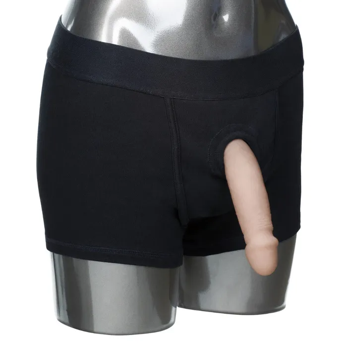 Packer Gear Black Boxer Harness LXL California Exotic Anal Packer Gear Black Boxer Harness LXL California Exotic Anal