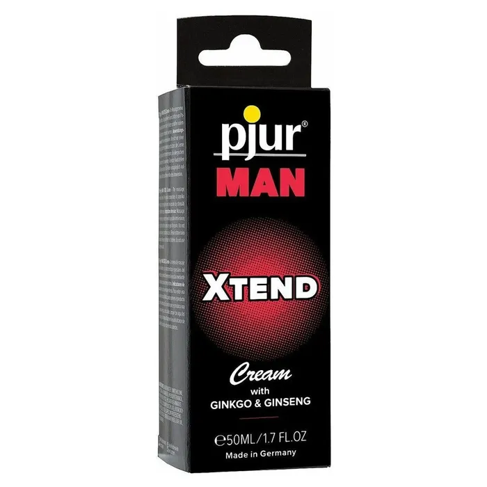 Pjur Man Xtend Cream with Gingko and Ginseng 50ml Pjur Lubricants Male Sex Toys