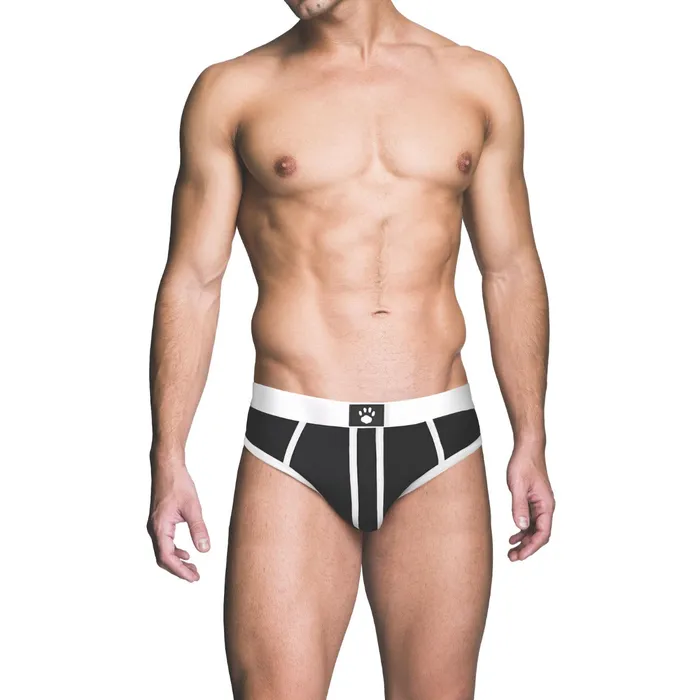 Prowler RED Assless Brief White XL Prowler Red Anal