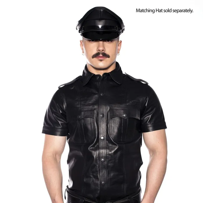 Prowler RED Police Shirt Black Large Prowler Red Anal