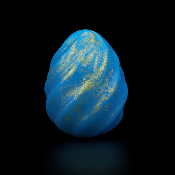 Set of 2 Oceans Tones Soft Silicone Vaginal Eggs Love Toy Male Sex Toys