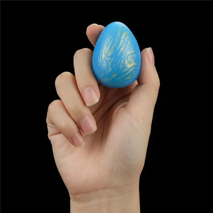 Set of 2 Oceans Tones Soft Silicone Vaginal Eggs Love Toy Male Sex Toys