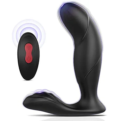 9 Mode Waterproof Vibrating Silicone Prostate Massager with Dual Motors PHANXY Female Sex Toys 9 Mode Waterproof Vibrating Silicone Prostate Massager with Dual Motors PHANXY Female Sex Toys