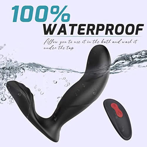 9 Mode Waterproof Vibrating Silicone Prostate Massager with Dual Motors PHANXY Female Sex Toys 9 Mode Waterproof Vibrating Silicone Prostate Massager with Dual Motors PHANXY Female Sex Toys