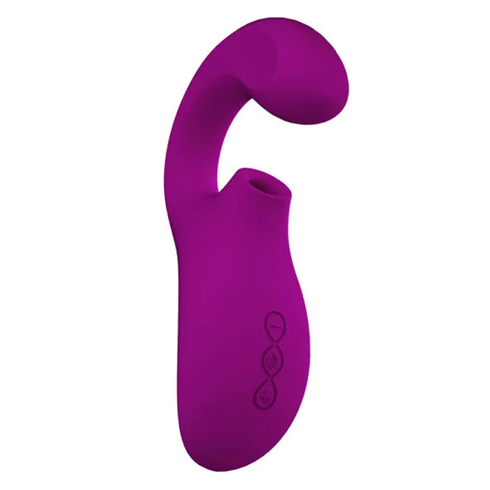 LELO Female Sex Toys LELO Enigma Cruise Deep Rose Clitoral GSpot Suction Vibrator