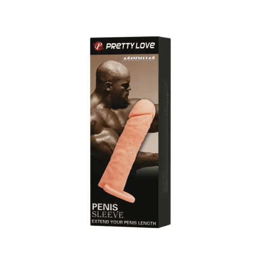 Male Sex Toys Pretty Love Medium Penis Sleeve 16cm Pretty Love