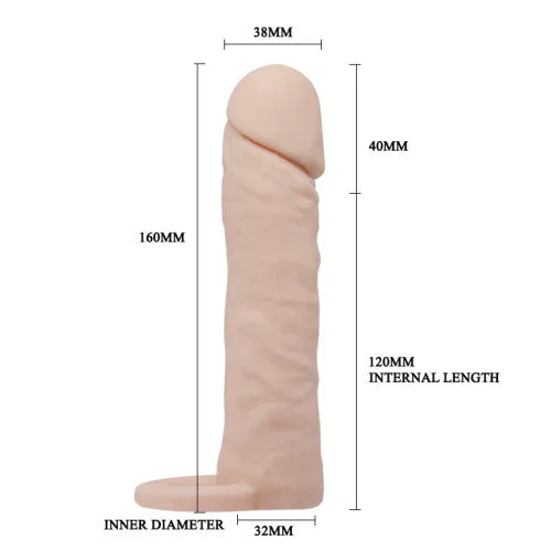 Male Sex Toys Pretty Love Medium Penis Sleeve 16cm Pretty Love