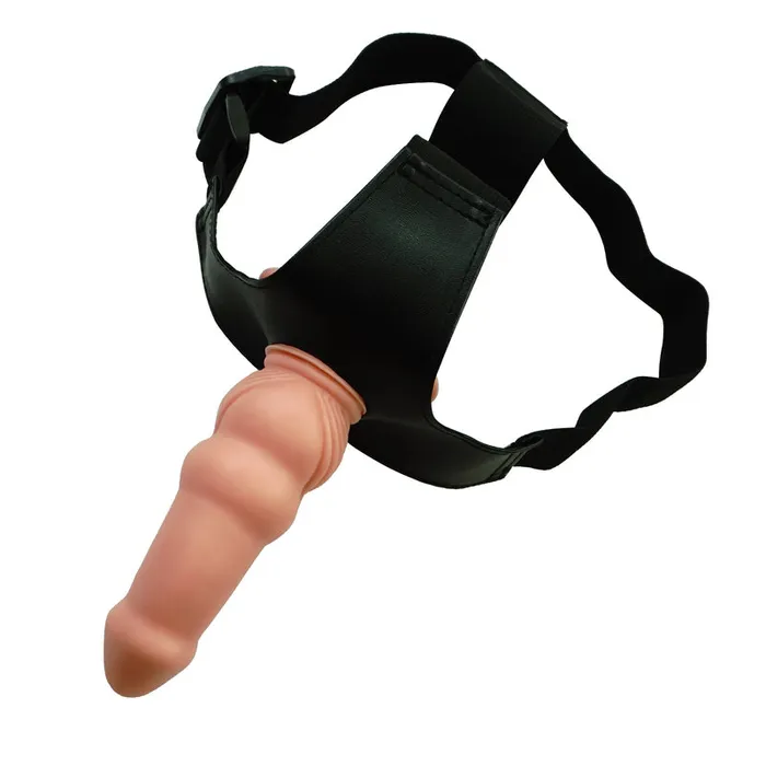 MD Bulleter 17cm Realistic Strap On Dildo Harness Nude MD Female Sex Toys