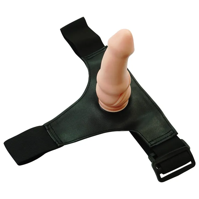 MD Bulleter 17cm Realistic Strap On Dildo Harness Nude MD Female Sex Toys