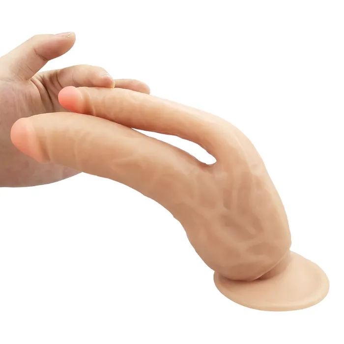 MD Female Sex Toys MD Won Realistic Double Penetration Dildo with Suction Cup