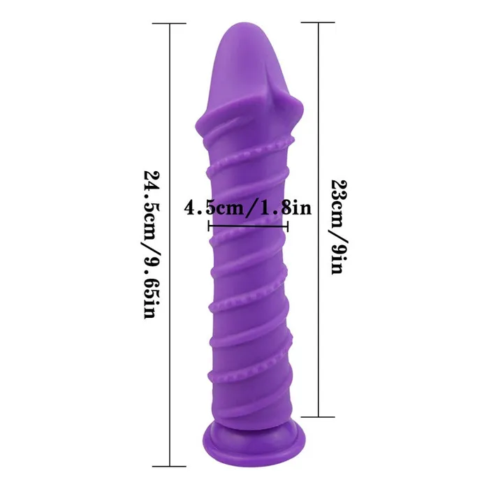 MD Shining Spear 245cm Silicone StrapOn Dildo Harness Kit MD Female Sex Toys