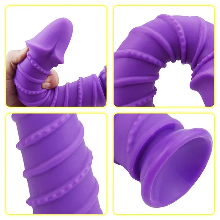 MD Shining Spear 245cm Silicone StrapOn Dildo Harness Kit MD Female Sex Toys