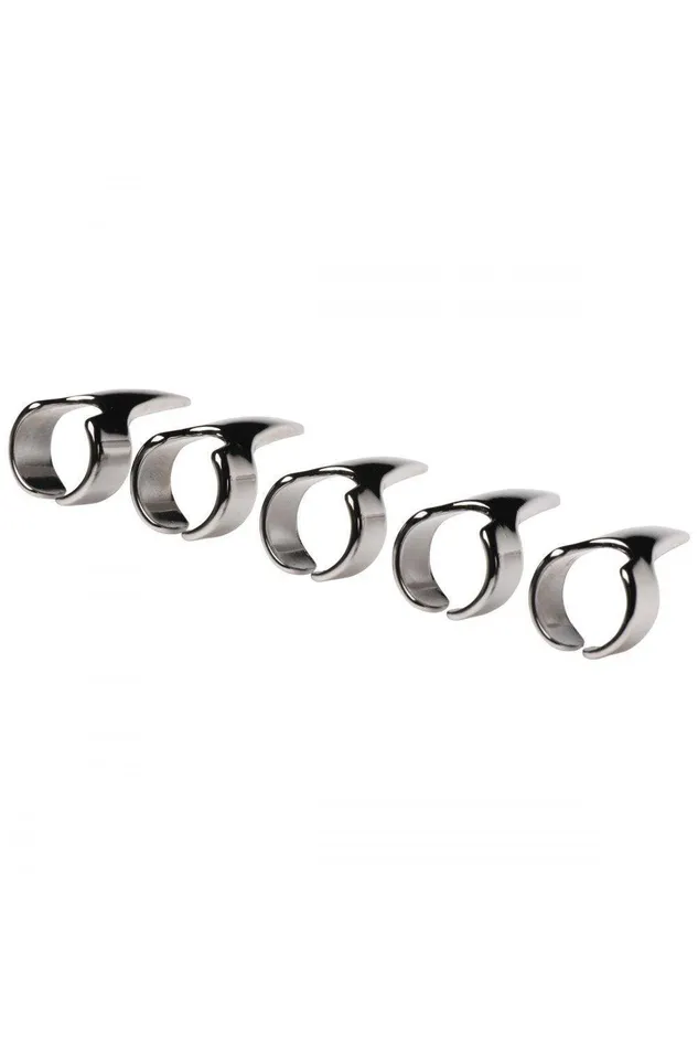 Sex On the Go Couples Clawed 5pc Sensation Play Rings