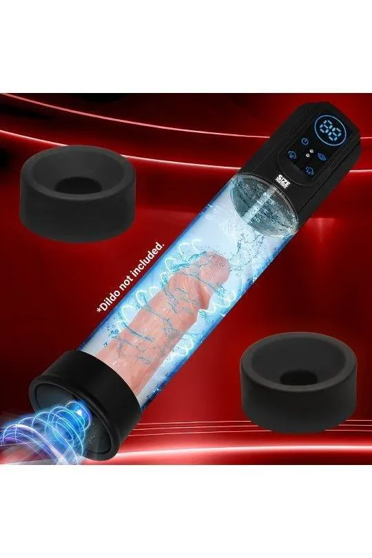 Sex On the Go Male Sex Toys Sucking Penis Pump with Digital Display