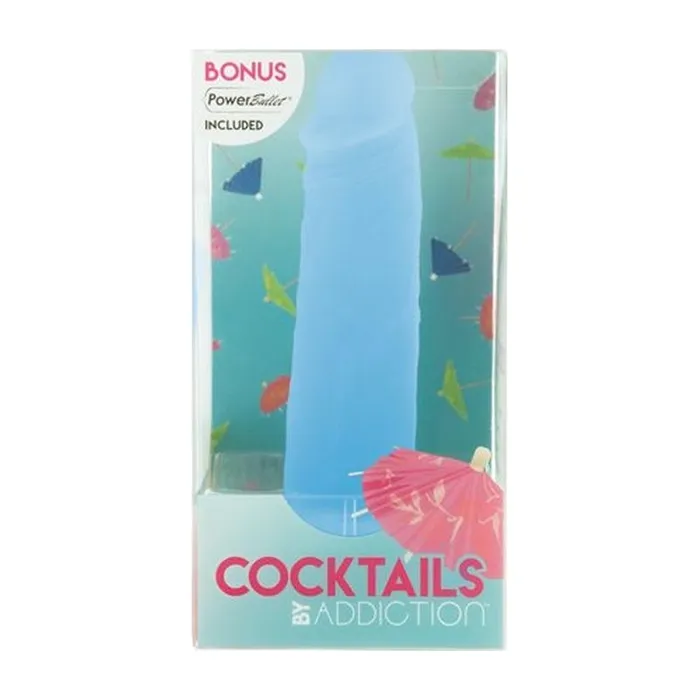 Addiction Addiction Cocktails Dildo Blue Lagoon 55in14cm Dildos