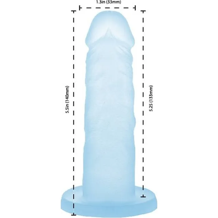 Addiction Addiction Cocktails Dildo Blue Lagoon 55in14cm Dildos