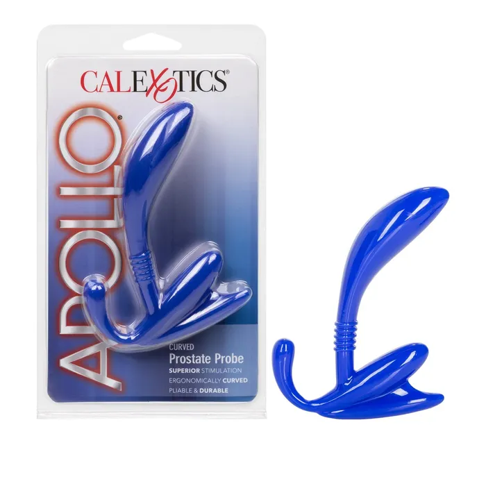 Anal Apollo Curved Prostate Probe CalExotics Anal Apollo Curved Prostate Probe CalExotics