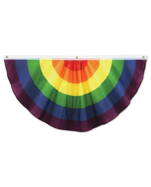 Anal Beistle Rainbow Fabric Bunting