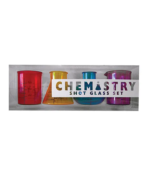 Anal Chemistry Shot Glass Set Set of 4 Kheper Games