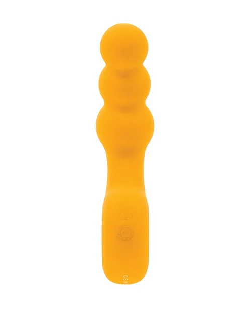 Anal Evolved Novelties INC Gender X Bumble Angled Plug Yellow Anal Evolved Novelties INC Gender X Bumble Angled Plug Yellow