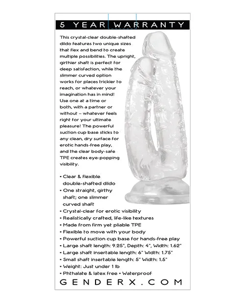 Anal Evolved Novelties INC Gender X Dualistic Clear