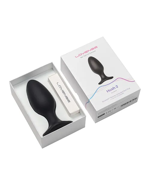 Anal Hytto Pte Ltd Lovense Hush 2 225 Butt Plug Black