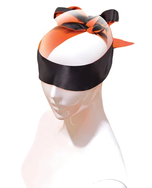 Anal Icon Brands INC The 9s Orange Is The New Black Satin Sash Reversible Blindfold Anal Icon Brands INC The 9s Orange Is The New Black Satin Sash Reversible Blindfold