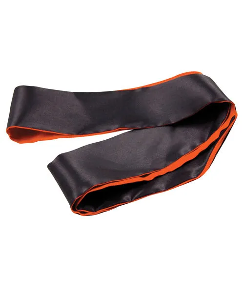 Anal Icon Brands INC The 9s Orange Is The New Black Satin Sash Reversible Blindfold Anal Icon Brands INC The 9s Orange Is The New Black Satin Sash Reversible Blindfold
